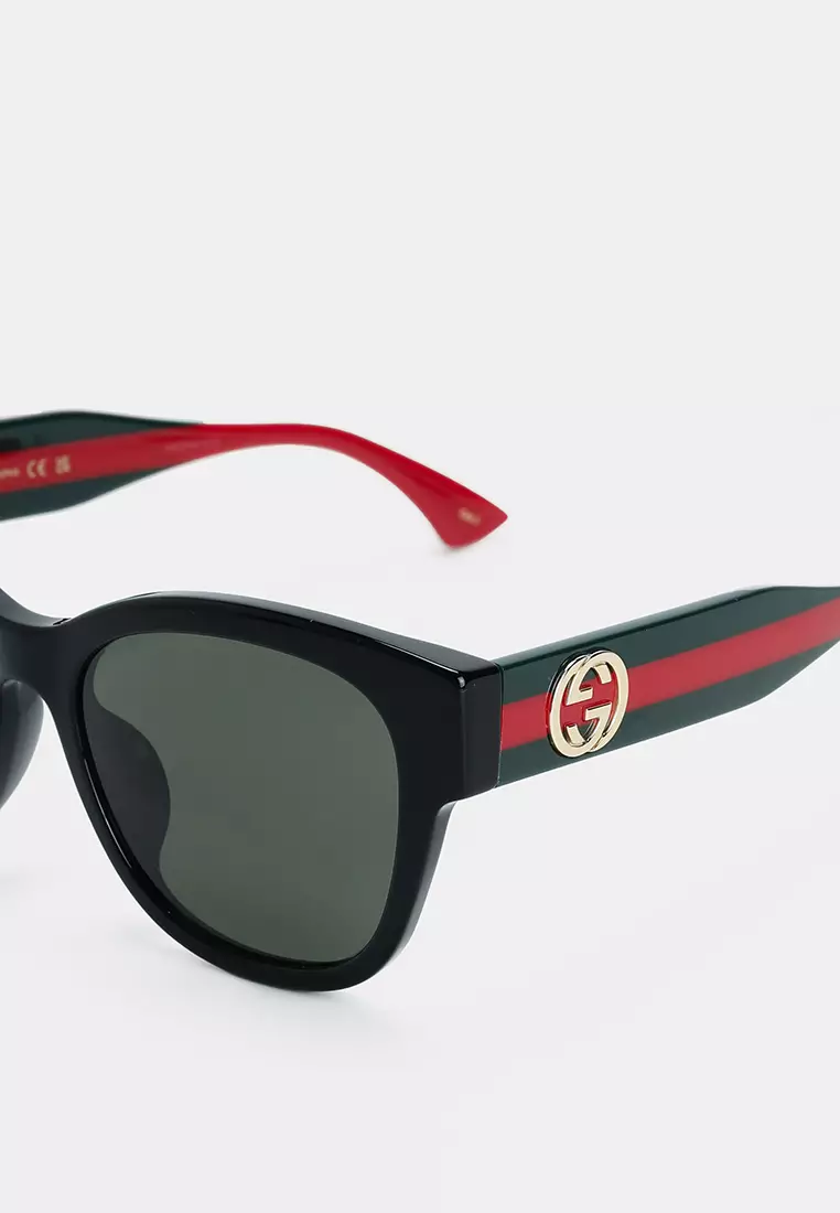 Low Nose Bridge Fit Butterfly Sunglasses