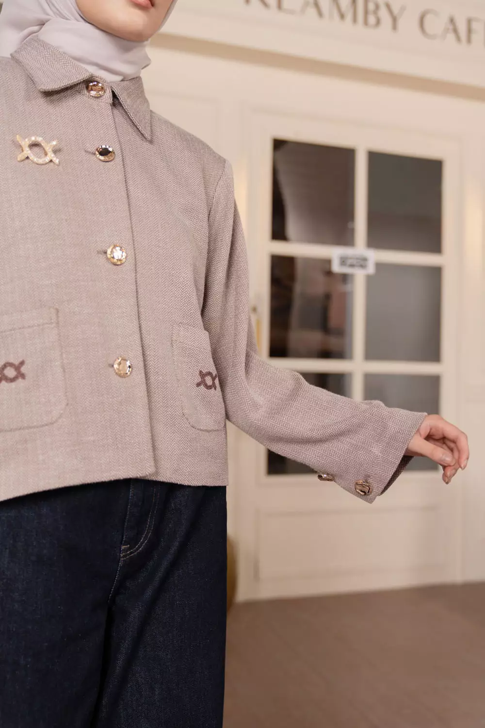 Klamby - Iona Blazer Ginger Snap