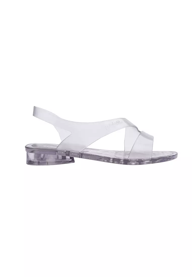 White jelly clearance sandals