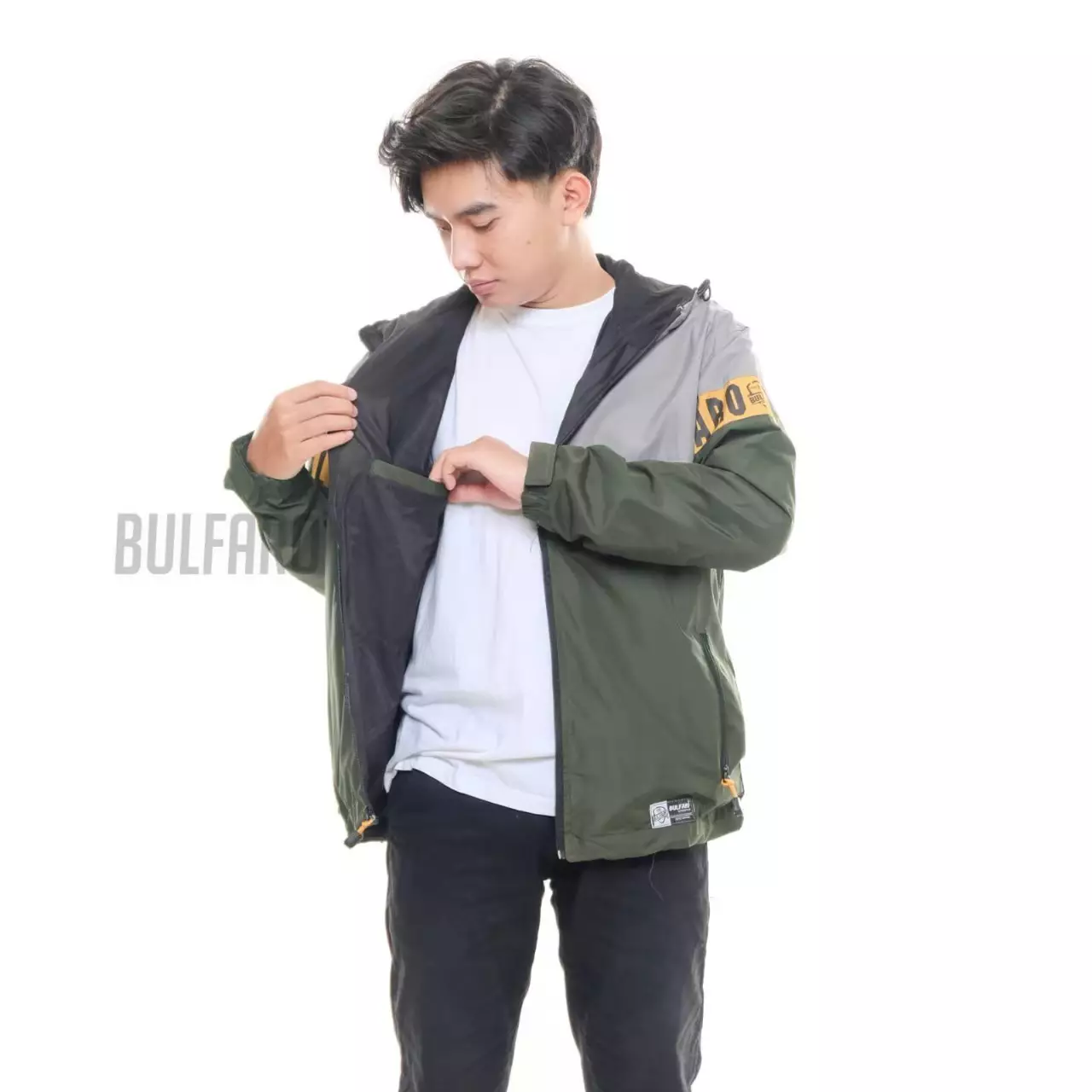 Lineover Jaket Misty Army