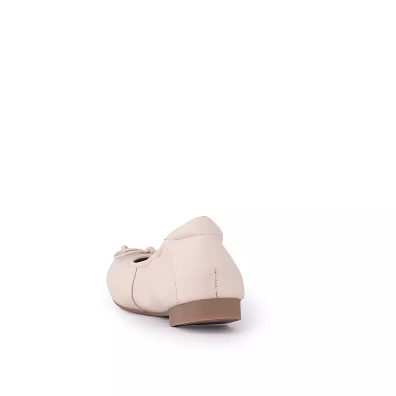 Sepatu Ballet Flats Wanita Gino Mariani Britney Light Brown