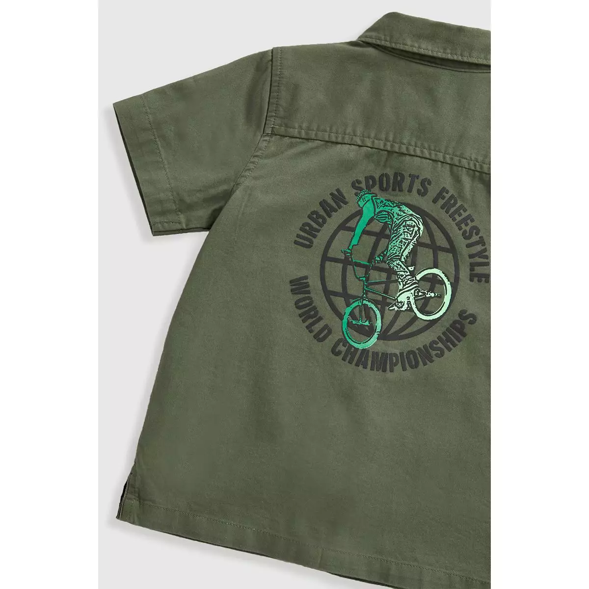 Mothercare Snake Denim Shirt and T-Shirt Set