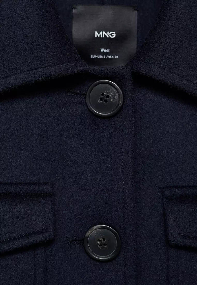 Wool Jacket With Pockets