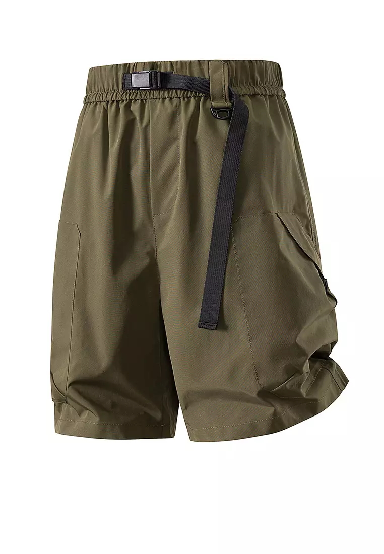 Multi-Pocket Functional Cargo Shorts GJL-B7003