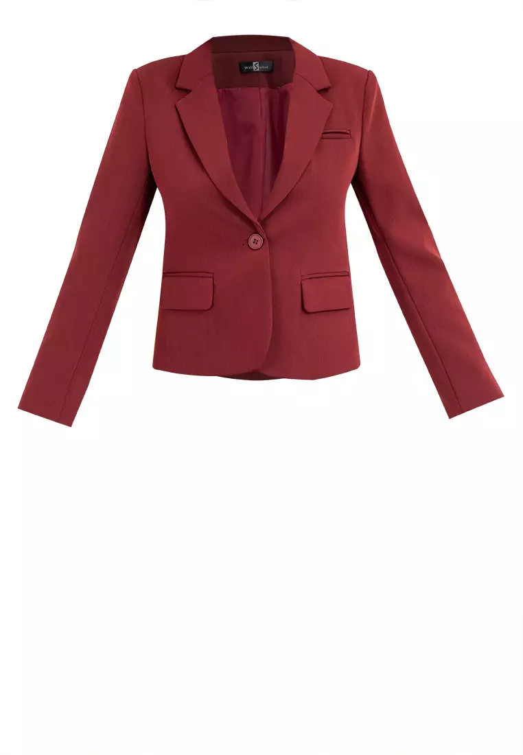 Single Breasted Blazer Jacket