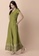 Indya green Olive Green Geo Printed Jumpsuit AE932AAB37A511GS_3