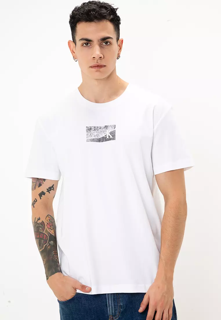 Concrete Mono Cutout Tee