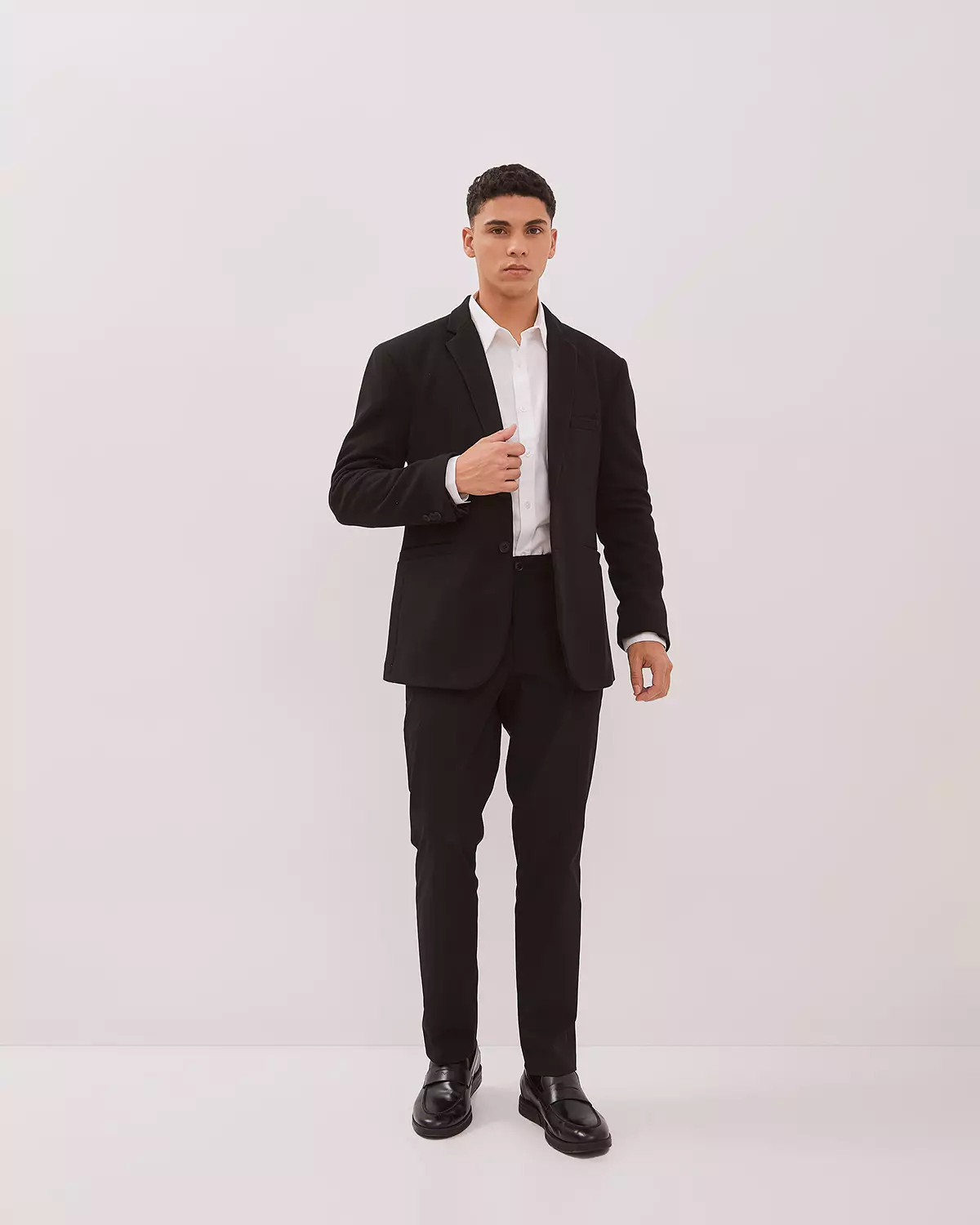 BLACK FORMAL BLAZER FOR MEN