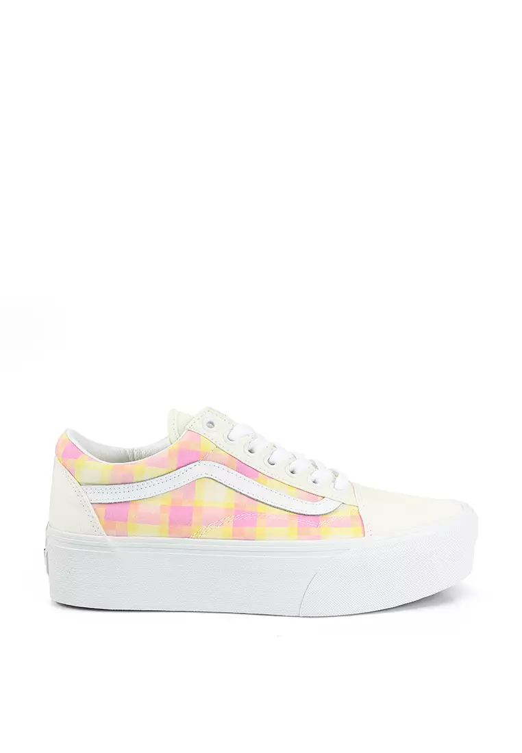 Pastel clearance multicolor vans