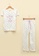LC WAIKIKI white Short Sleeve Cotton Pajamas Set 532F9AA305471FGS_5