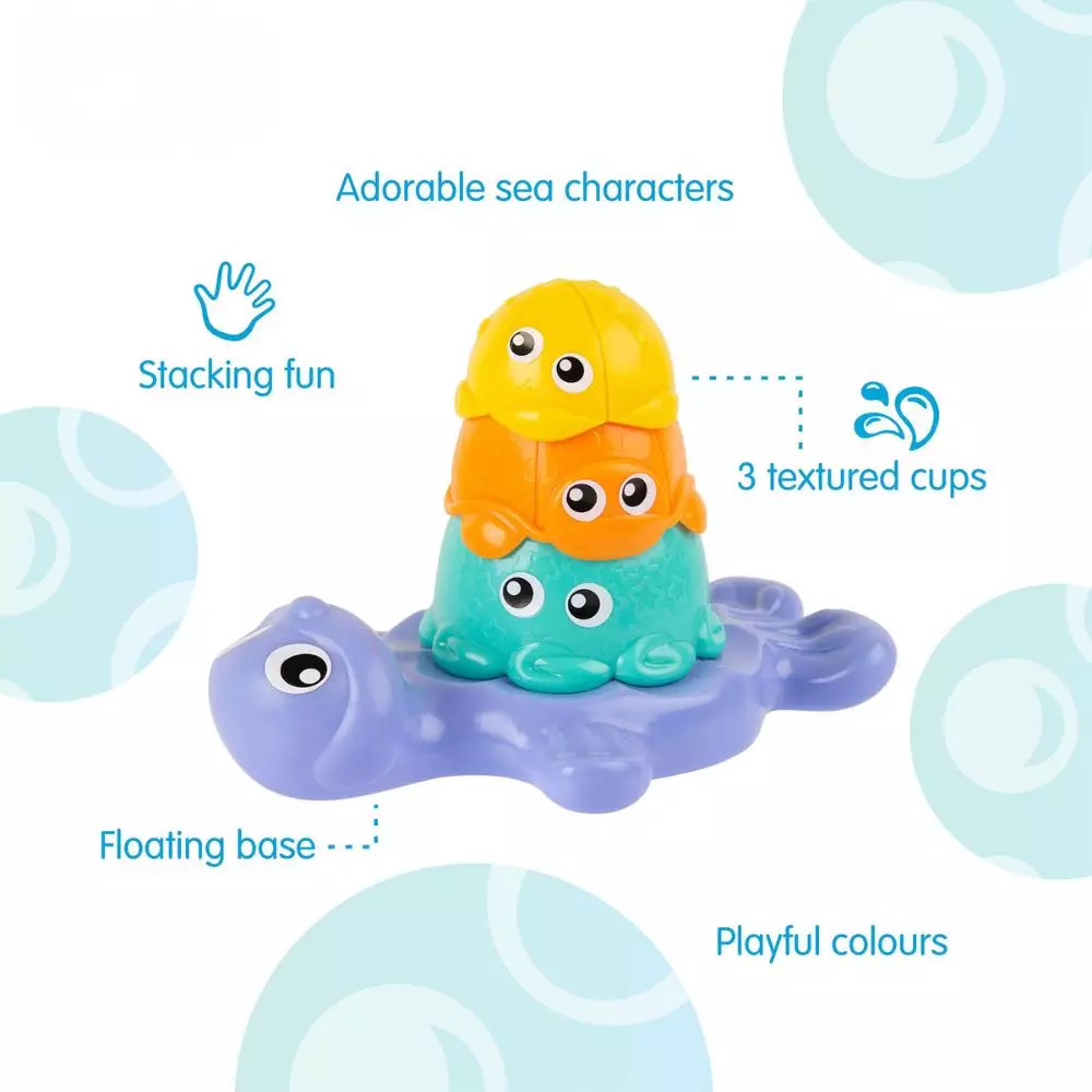 Playgro Bundle Bath Toys Water Play - Set Mainan Mandi Anak