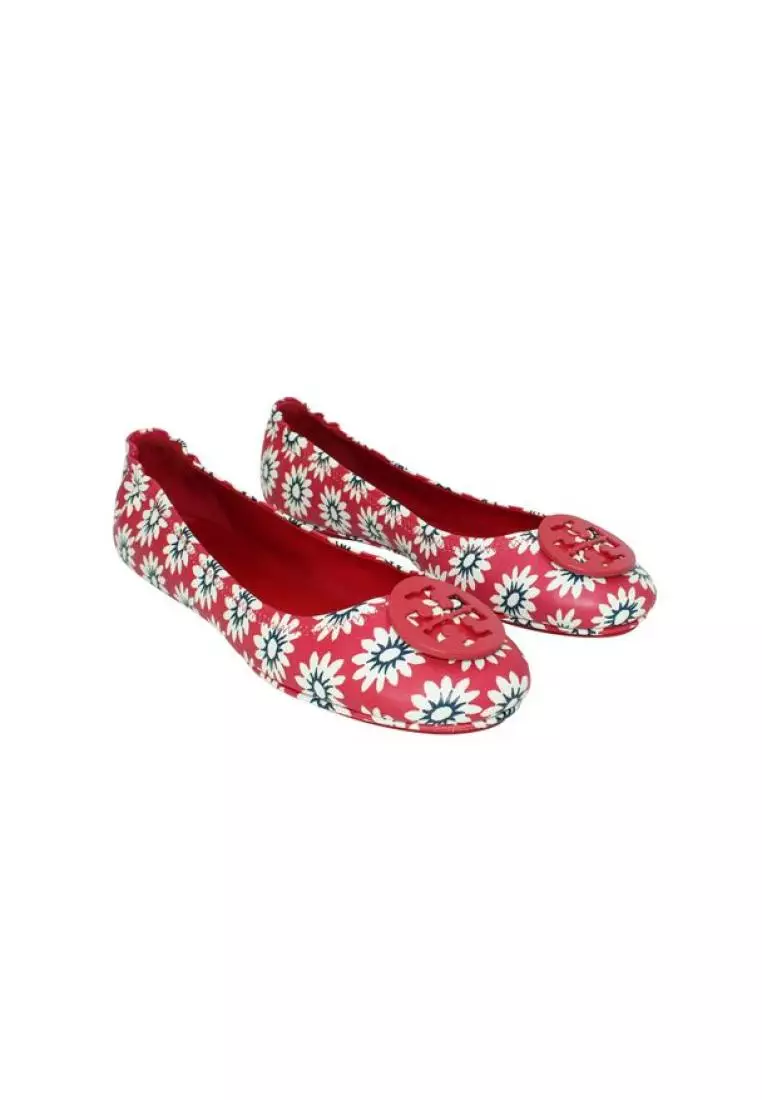 Tory burch clearance floral flats