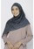 ZM grey ZM Zaskia Mecca - Likupang Dark Grey Scarf Kerudung Segi Empat Ultra Sonic EAEAEAA358A2B4GS_1