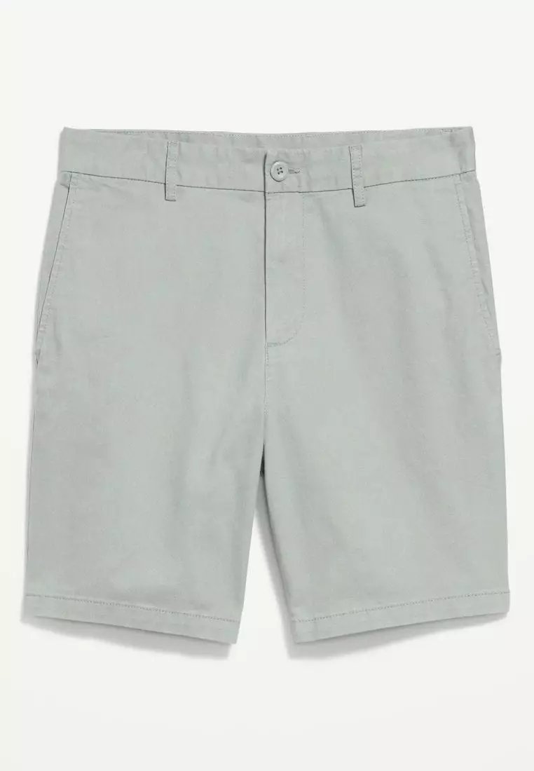 Slim Built-In Flex Rotation Chino Shorts -- 8-inch inseam