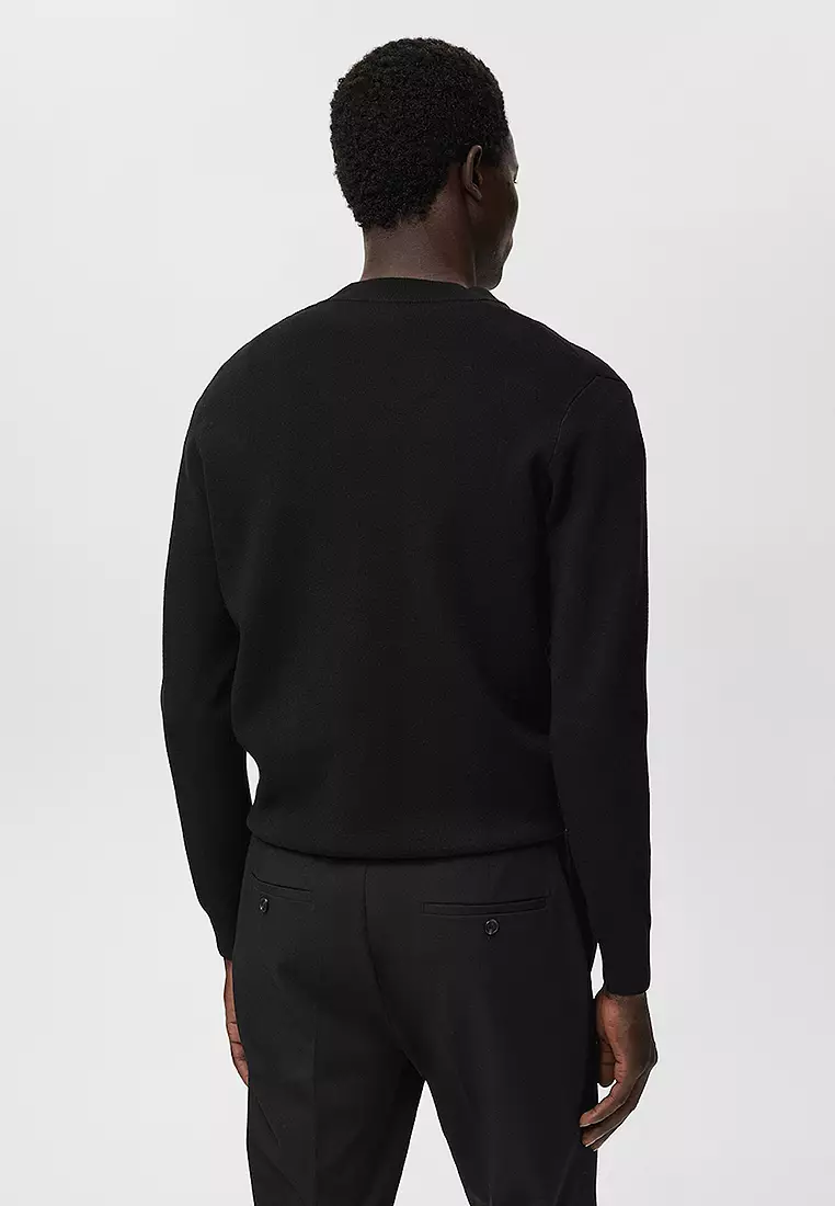 Zipped Knit Cardigan