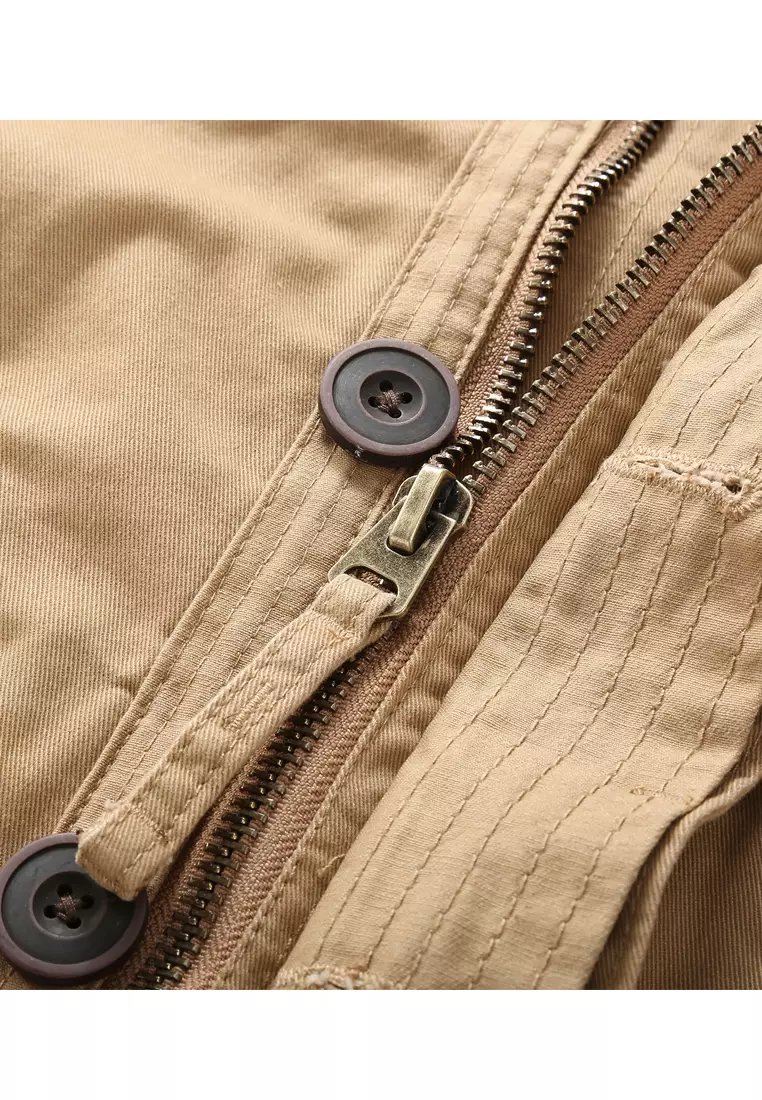 Stand Collar Workwear Jacket QZZ268