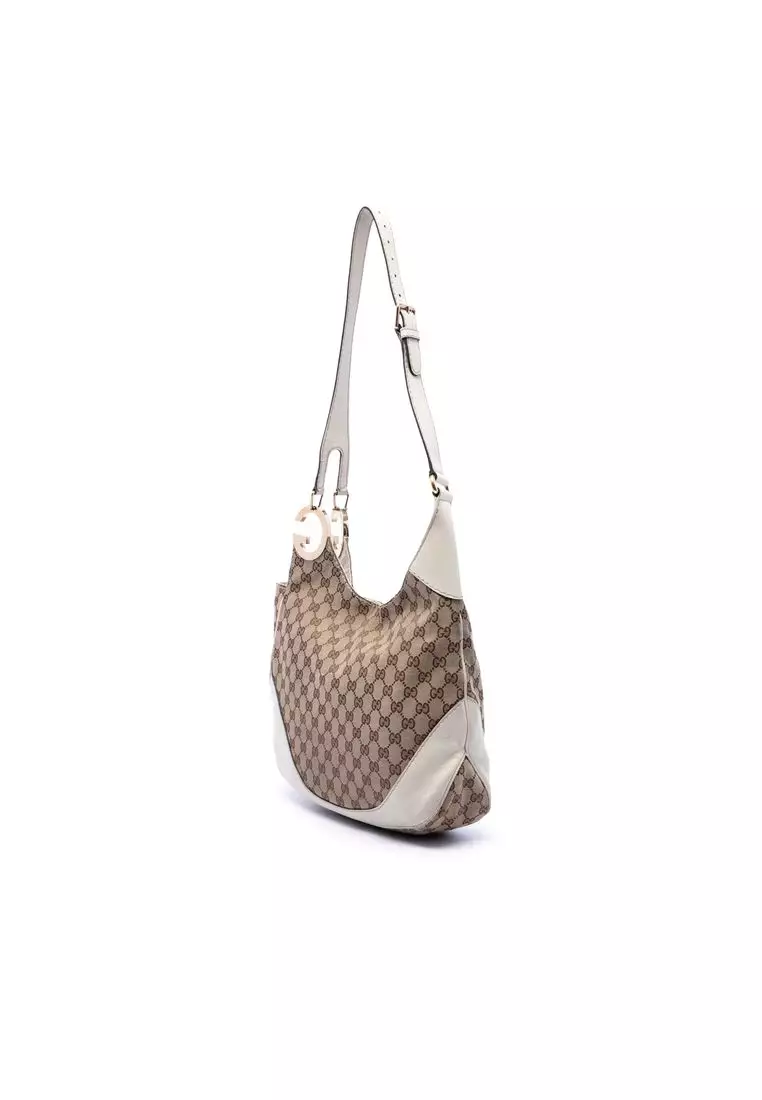 Pre-Loved Gucci Gg Canvas Charlotte Crossbody