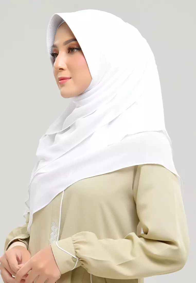 Rabbani - Kerudung Instan Dewasa Zagato - White