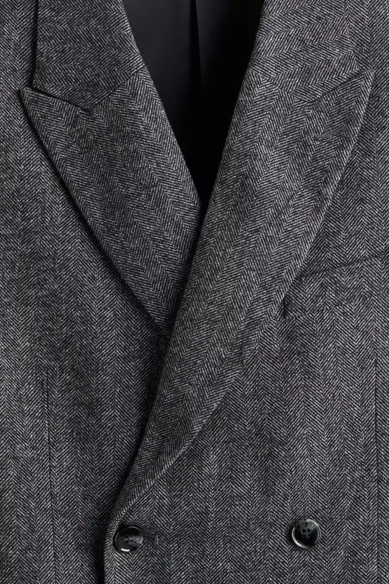 Relaxed Fit Double-breasted jacket