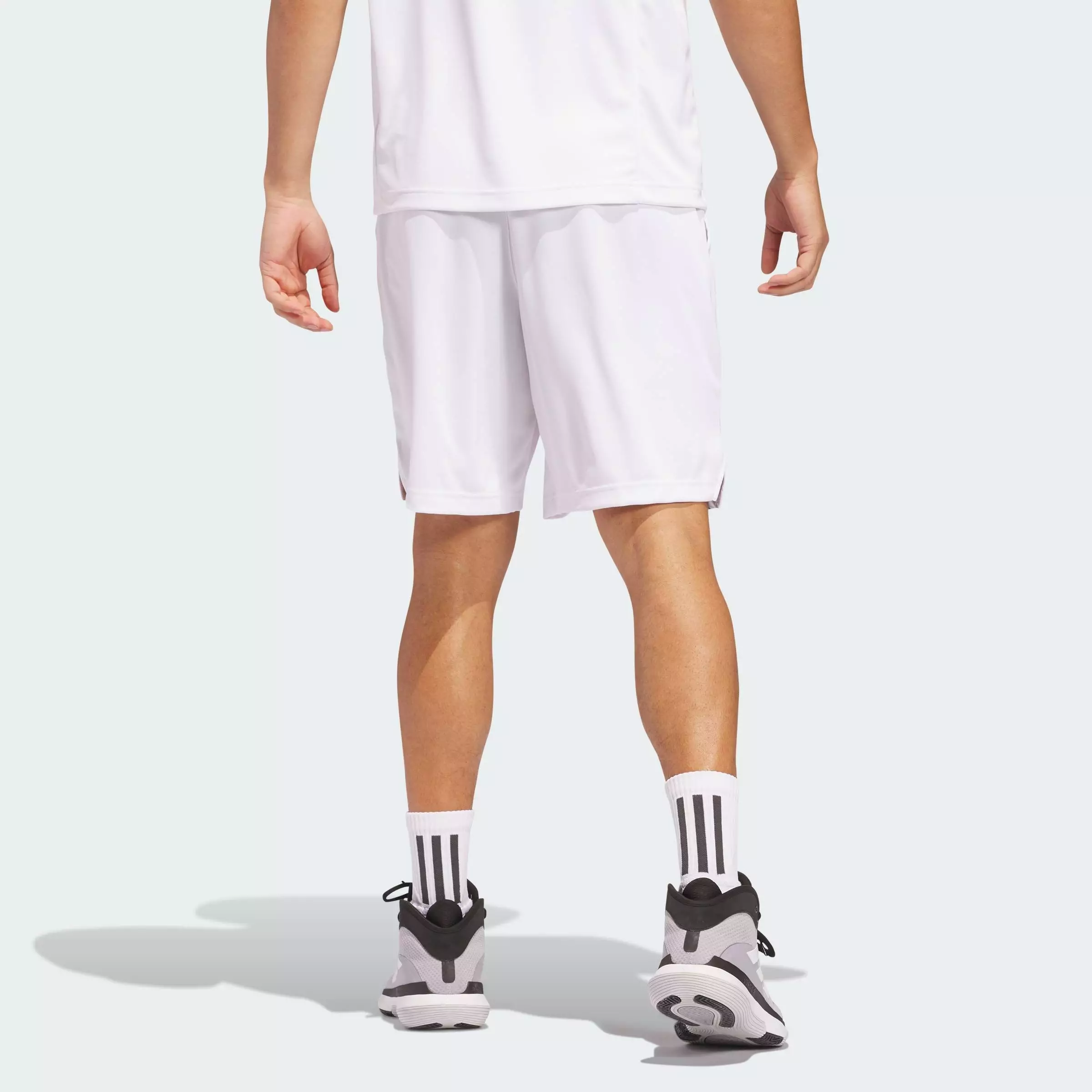 Basketball Legends 3-Stripes Basketball Shorts Men White JN4739