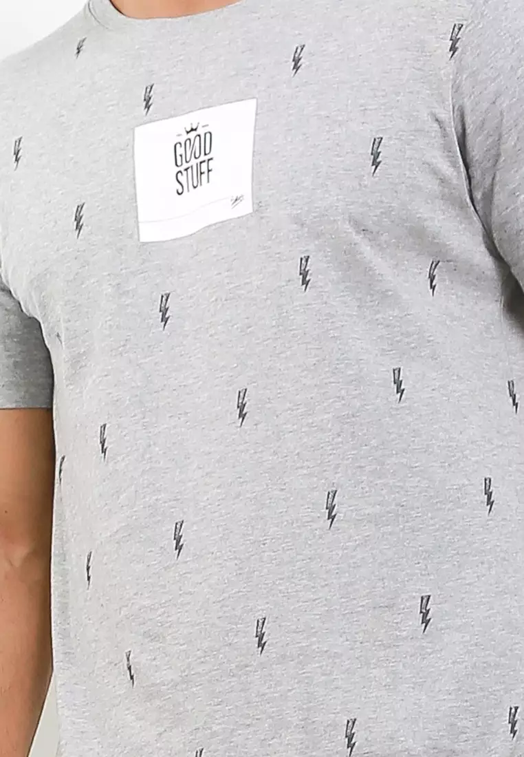 Sharks - Pattern Inspiration Tshirt - Grey [SGB106949322]