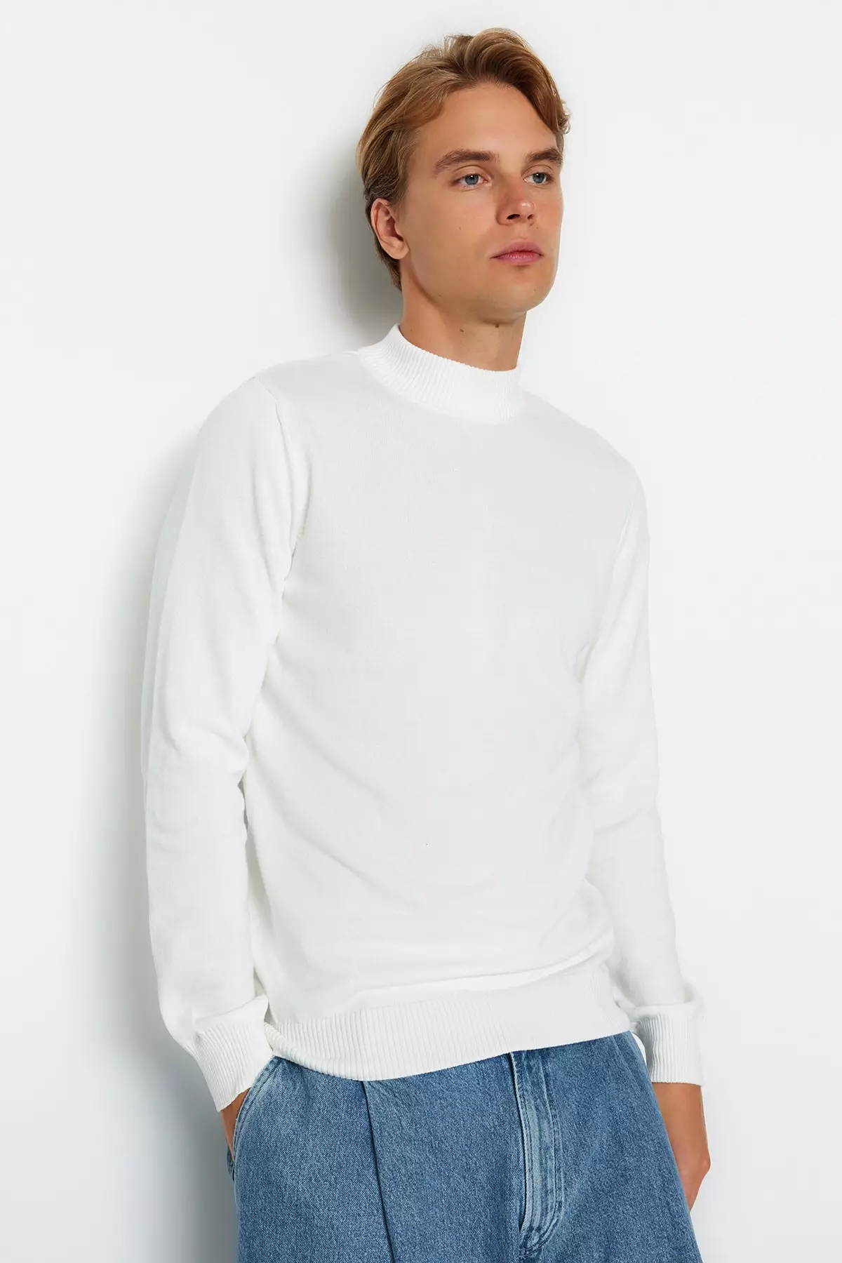 Mens deals slim turtleneck