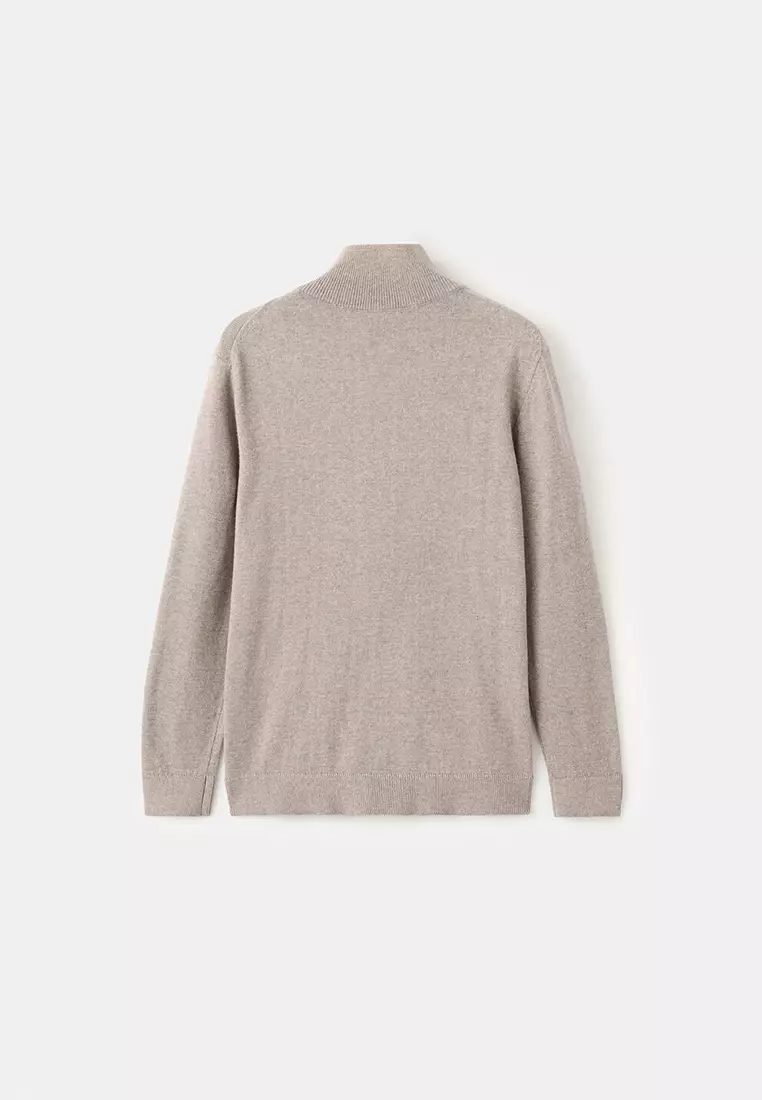 Zip Neck Jumper