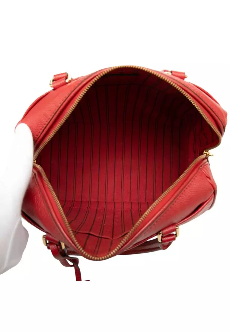 Pre-Loved Louis Vuitton Monogram Empreinte Speedy Bandouliere 25