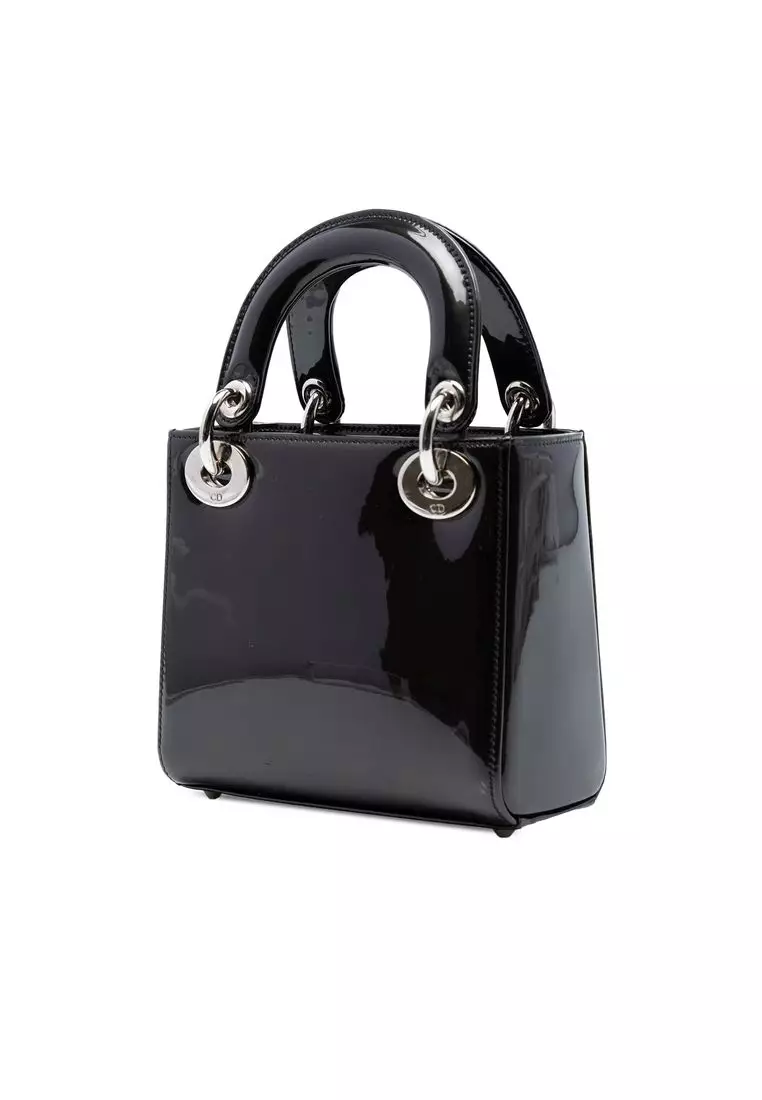 Pre-Loved Dior Mini Patent Lady Dior