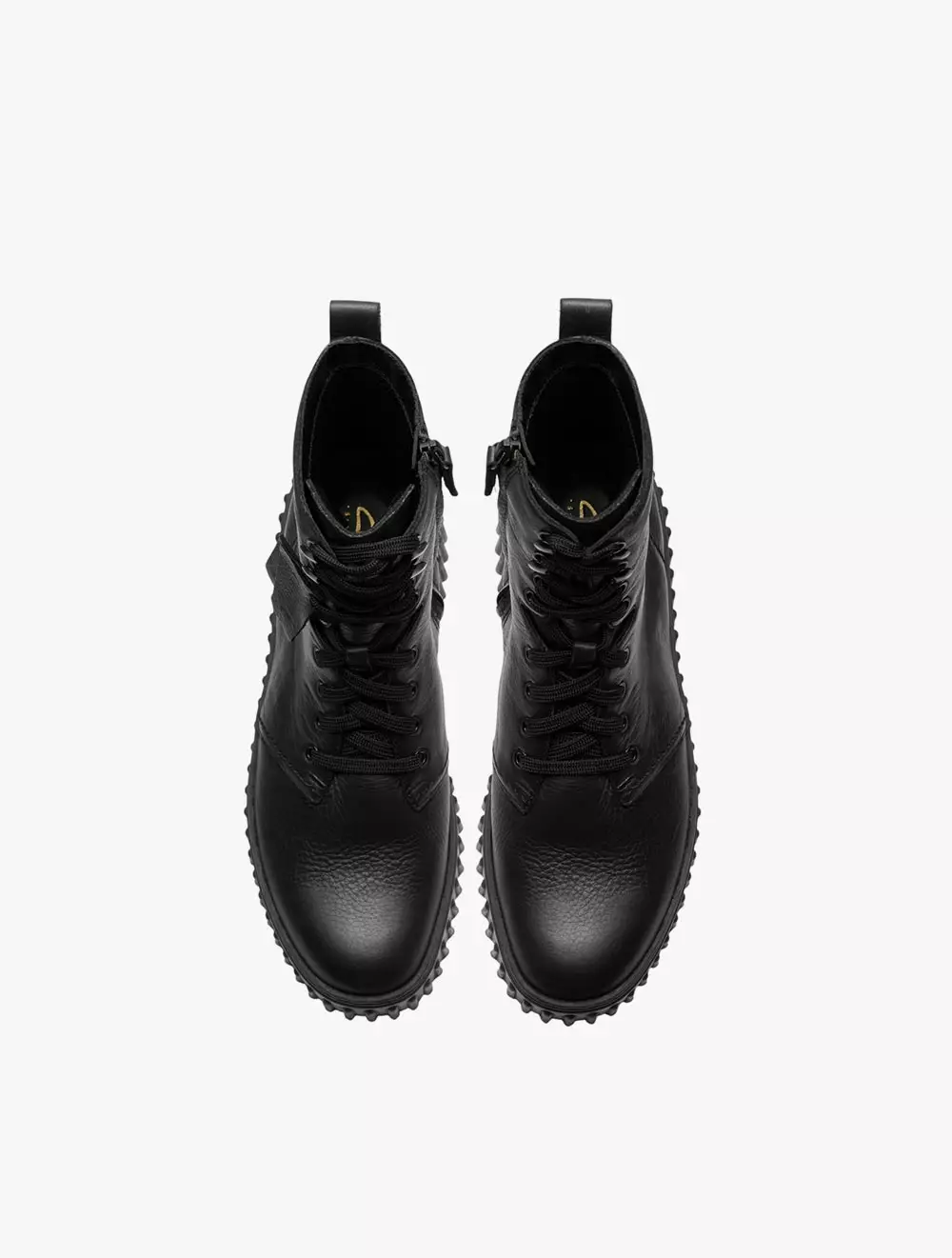 Clarks Torhill Style Black Leather