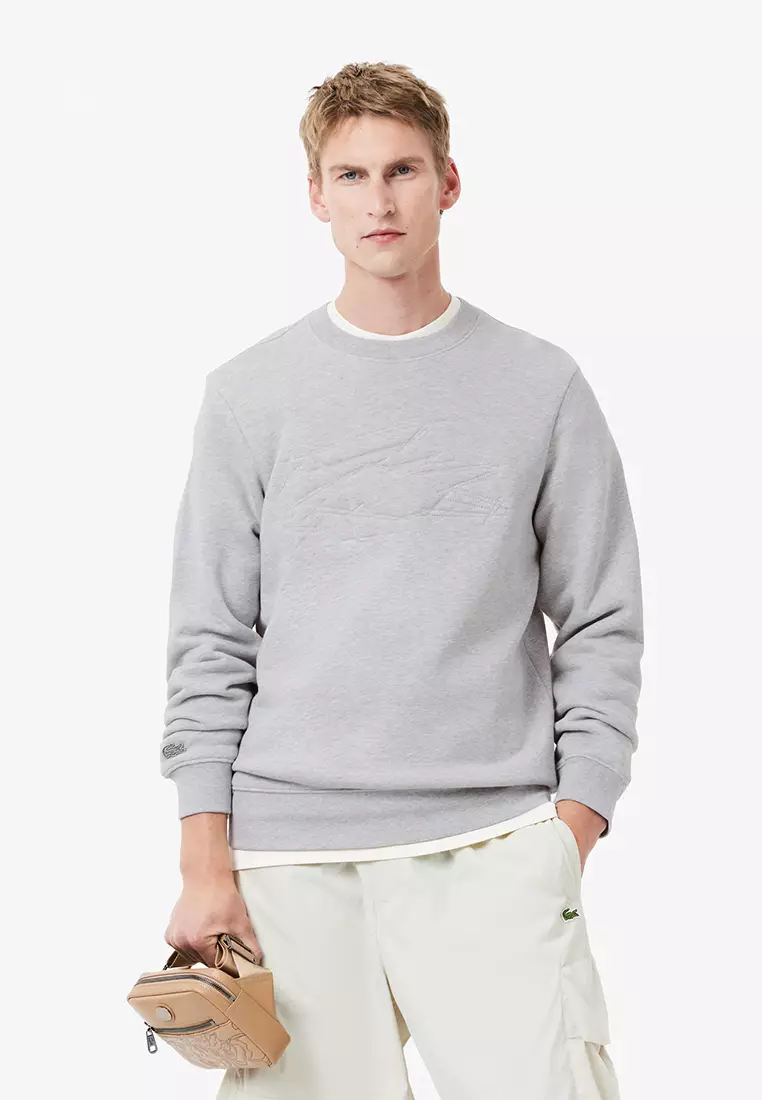 Lacoste Embroidered Crocodile Sweatshirt