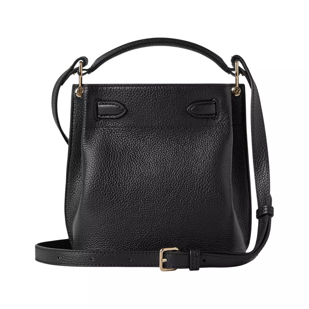 Mini Islington Bucket Small Classic Grain Black