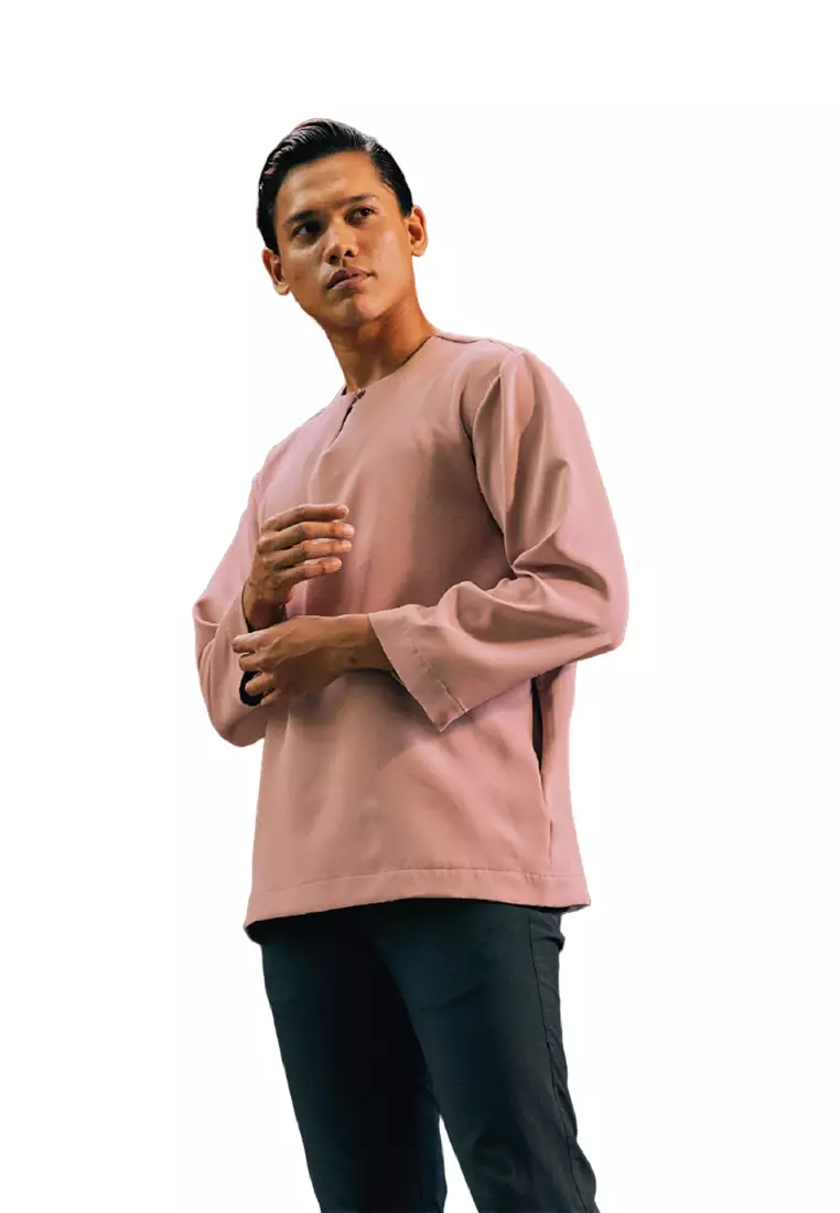 UMMA Andika Kurta Bakawali Raya 2024 in Mauve