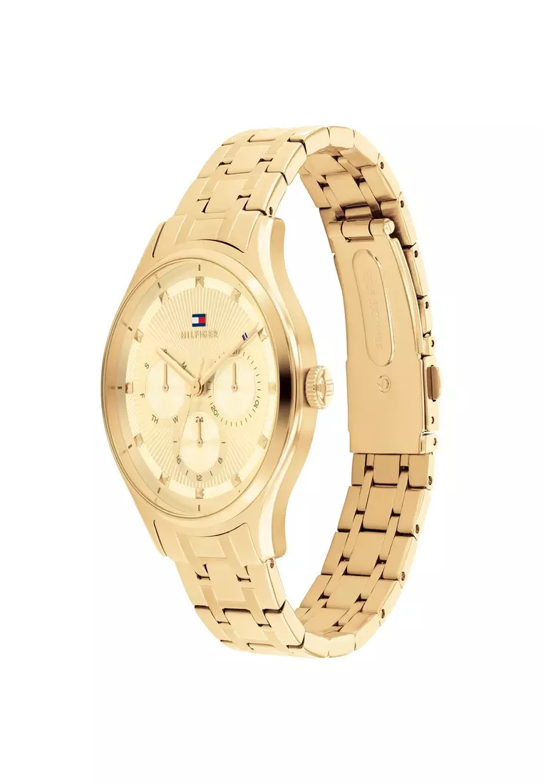 Women's Gold Stainless Steel Bracelet Quartz Watch -  TH1782751