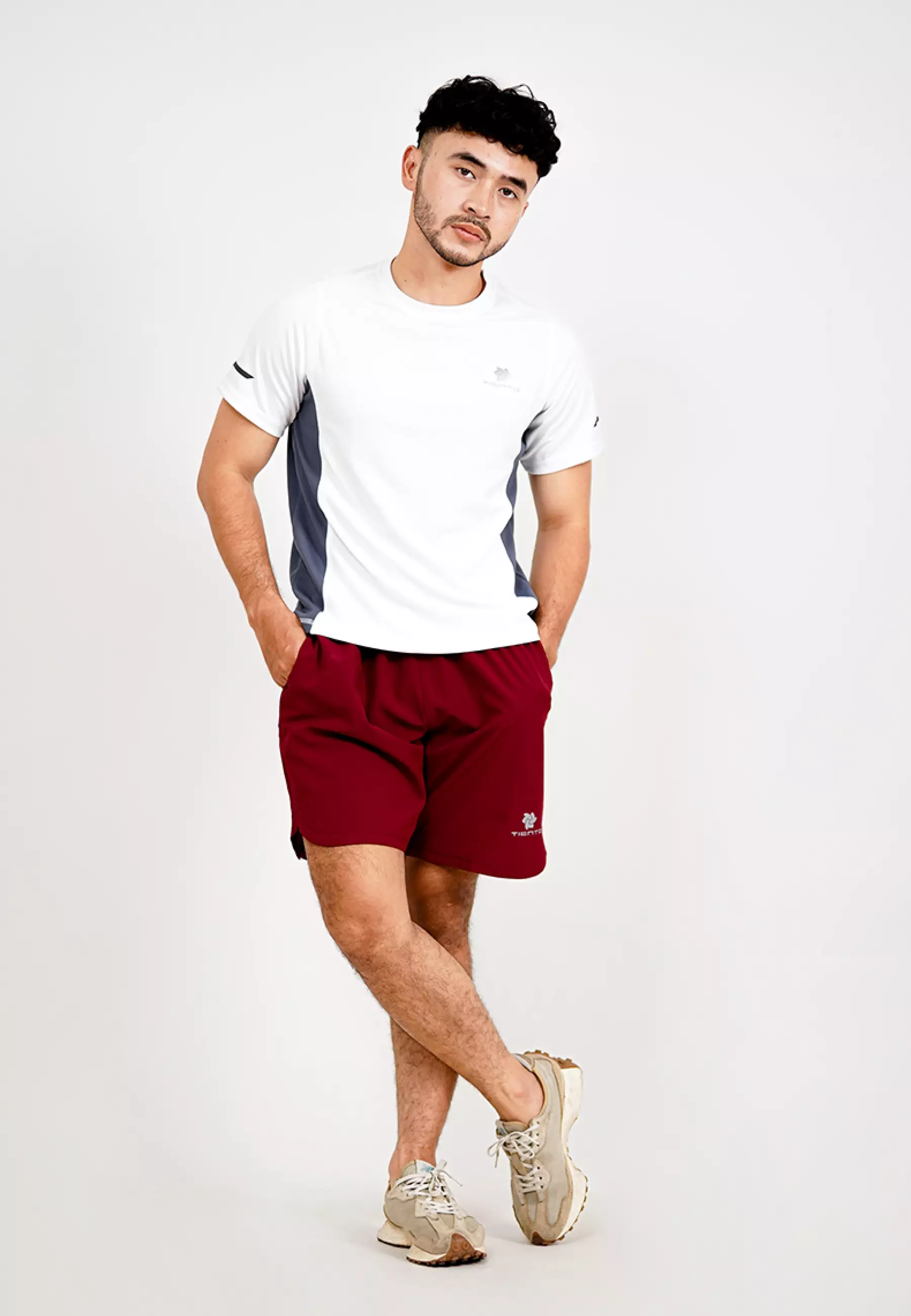 Tiento Short Pants Basic Celana Pendek Olahraga Lari Jogging Running Gym Fitness Extra Lite Pria