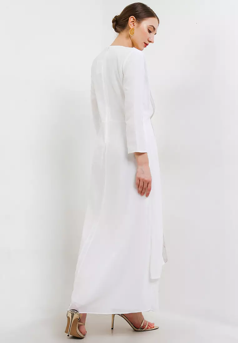 Chanira Festive Rashida Gamis-White