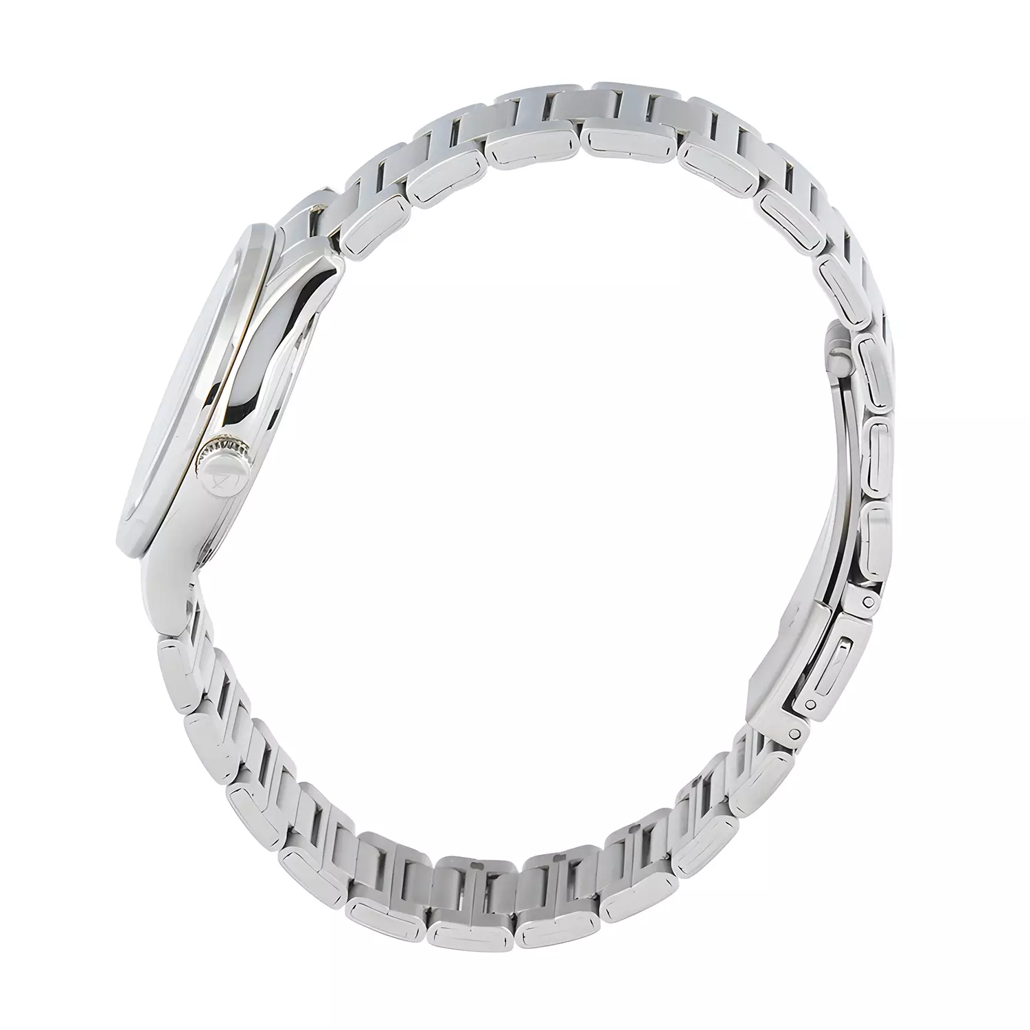 Alexandre Christie Classic Steel Jam Tangan Analog Wanita - Green Dial - All Stainless Steel - 8701 LDBSSGN