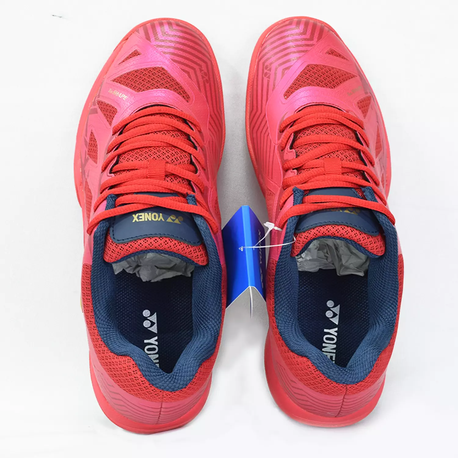 Sepatu Badminton Yonex Blaze 3 Red Dark Ink Gold