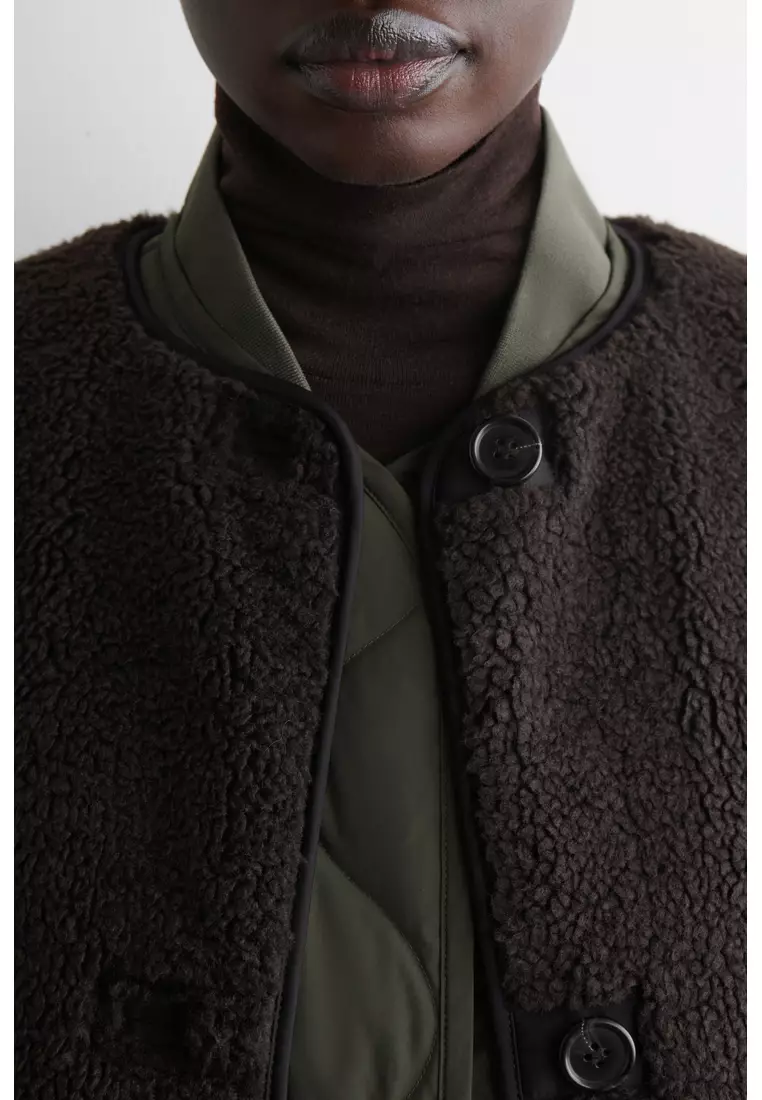 OVERSIZED QUILTED DOWN GILET