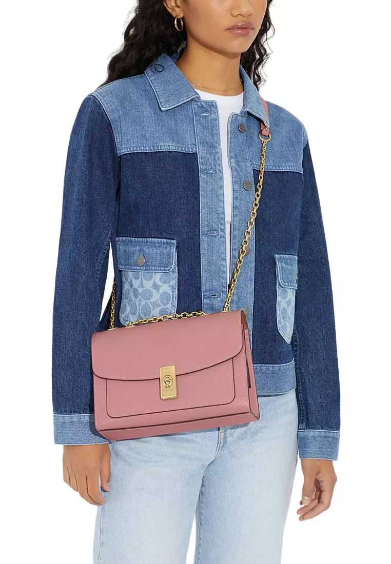 Lane Shoulder Bag - TRUE Pink