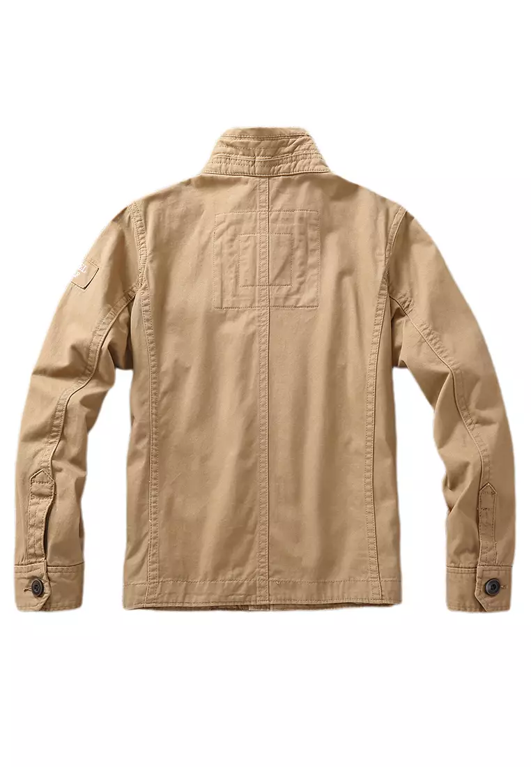 Stand Collar Workwear Jacket QZZ268