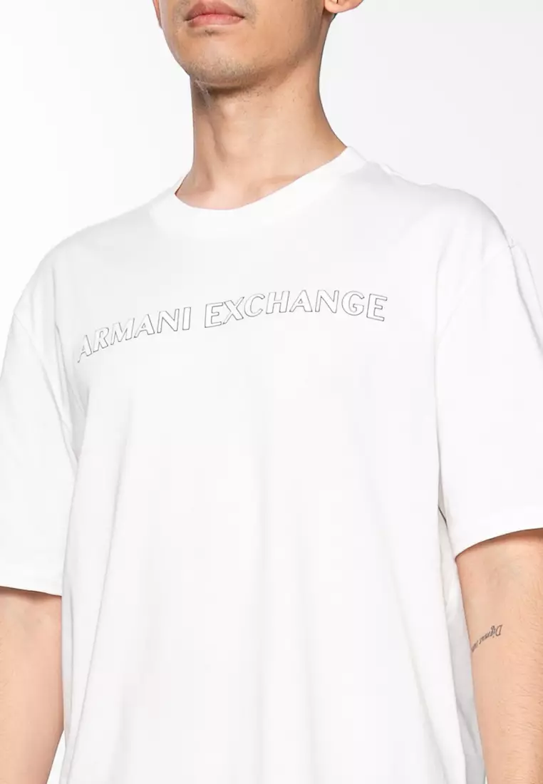Buy Armani Exchange Logo T-Shirt 2025 Online | ZALORA