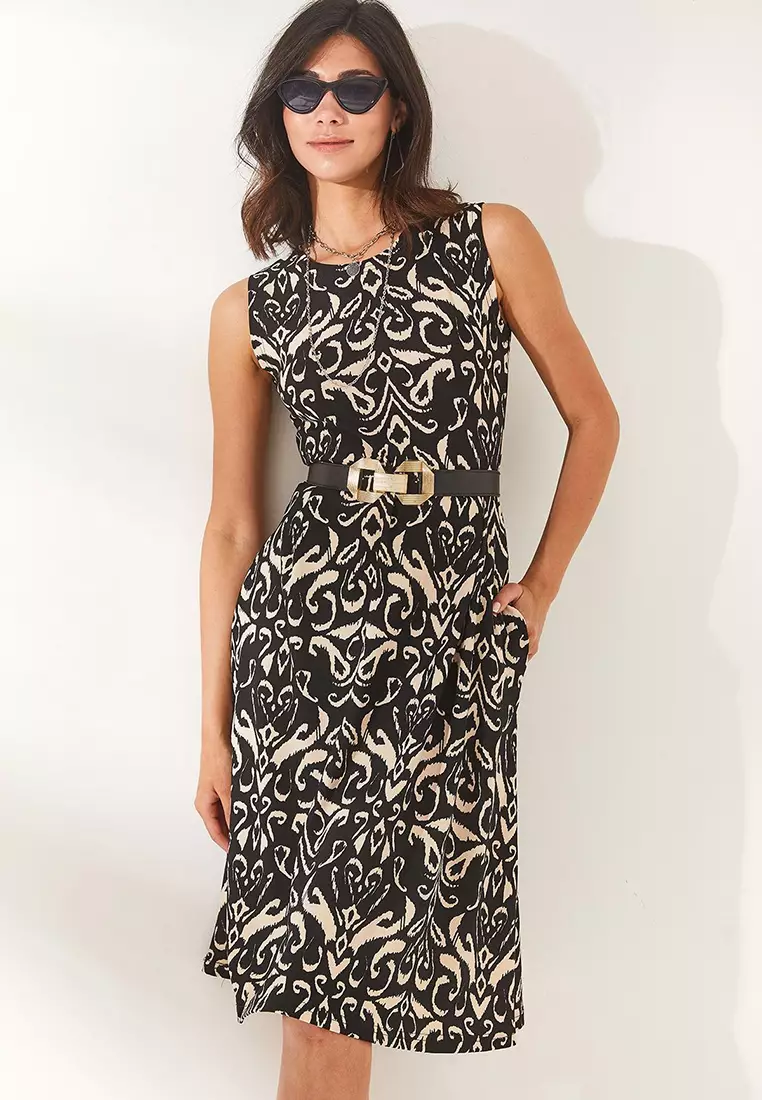 Sleeveless Midi Dress