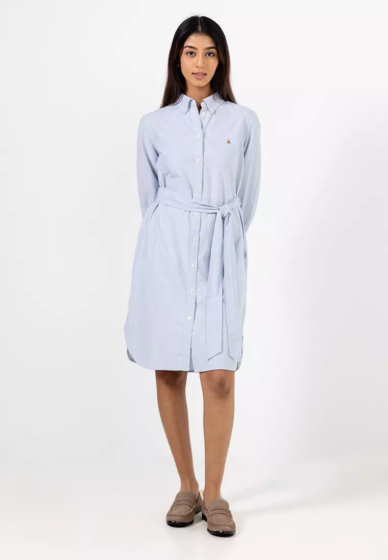 Brannan Bear Belted Shirt Dress