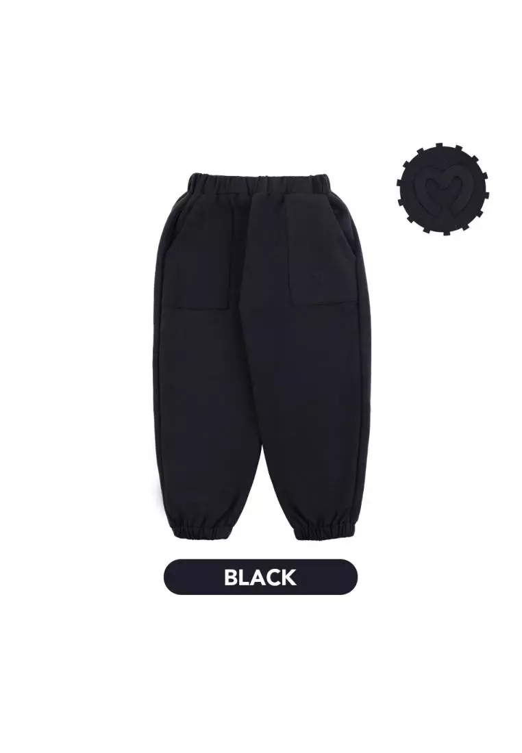 Mooi Celana Jogger Anak Comfy Jogger Pants Kids - Black