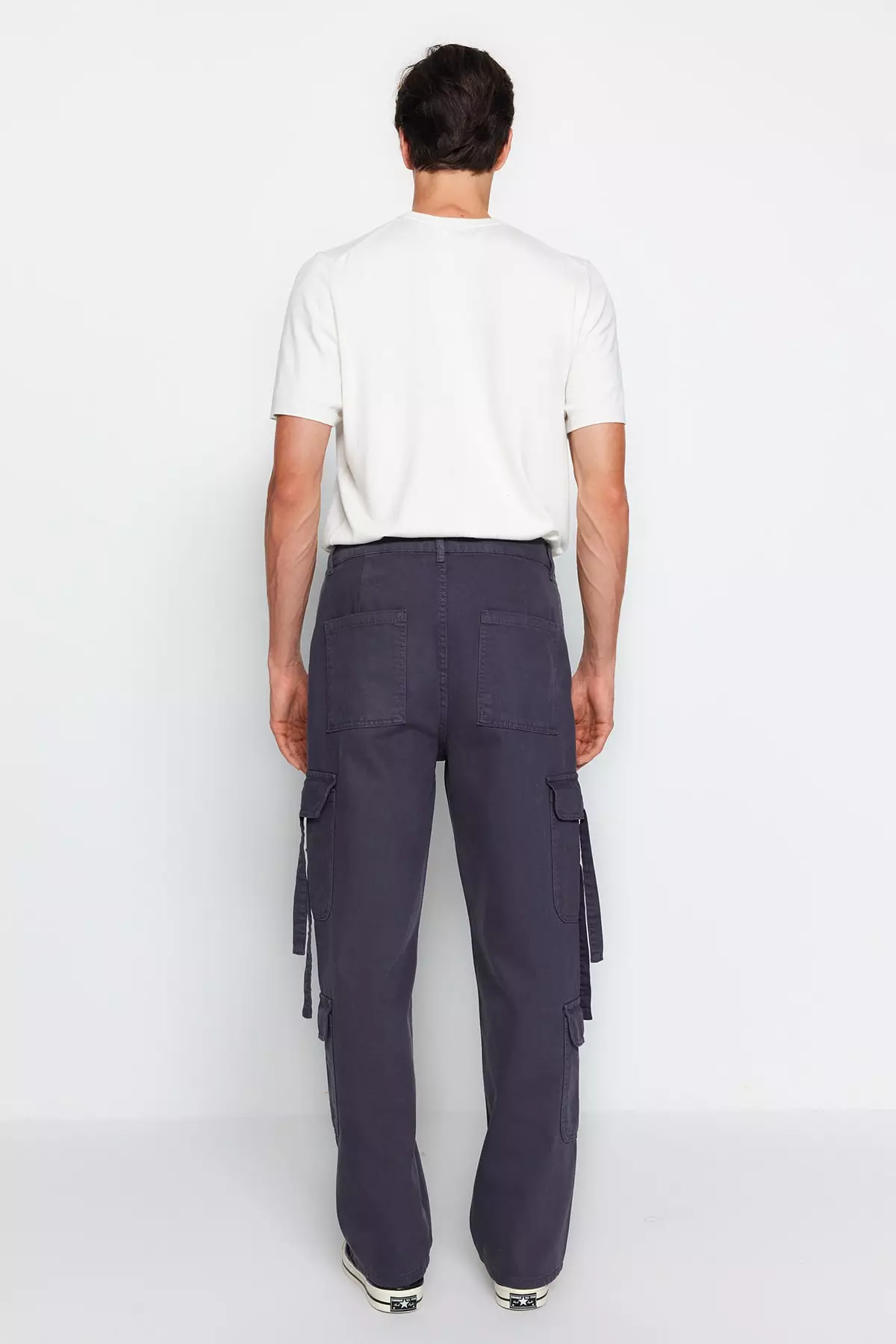 Buy Trendyol Wide-cut Cargo Jeans 2024 Online 