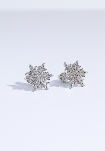 Alfredulla white Croatian Glitter Silver 925 Zirconia Earrings 9CA8CAC4ECC972GS_1