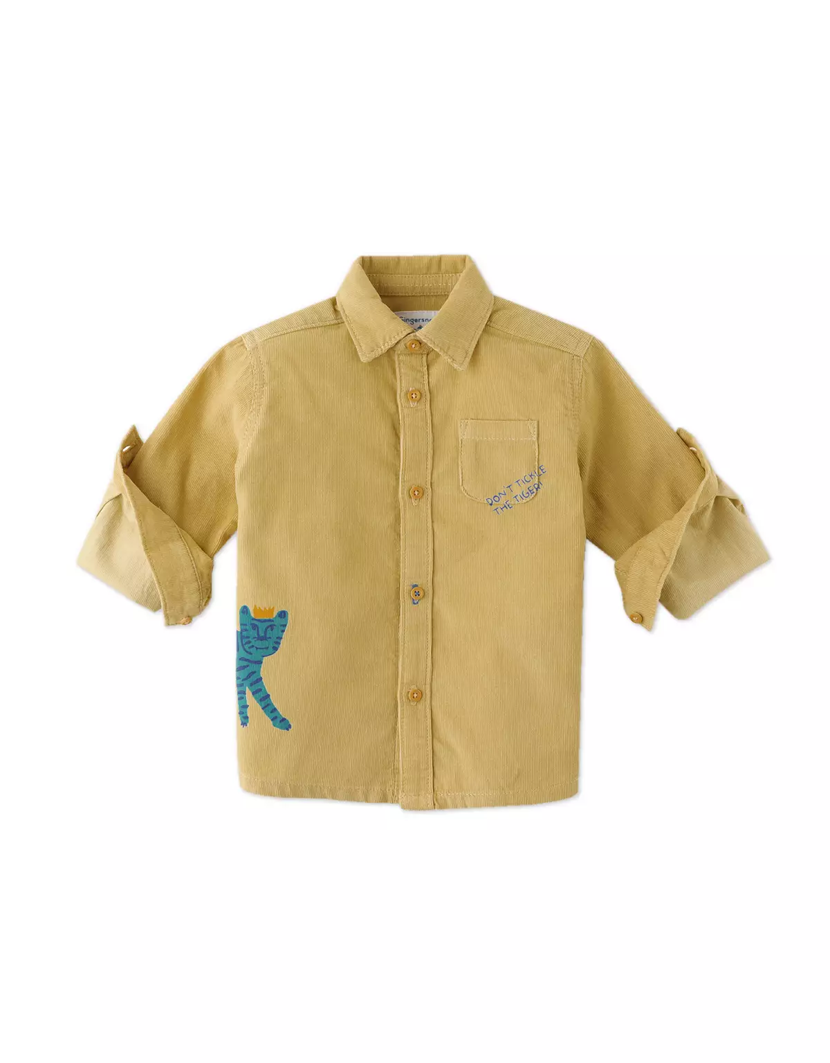 Gingersnaps Baby Winter Emporium Wls - Kemeja Bayi Laki-laki (Kuning)