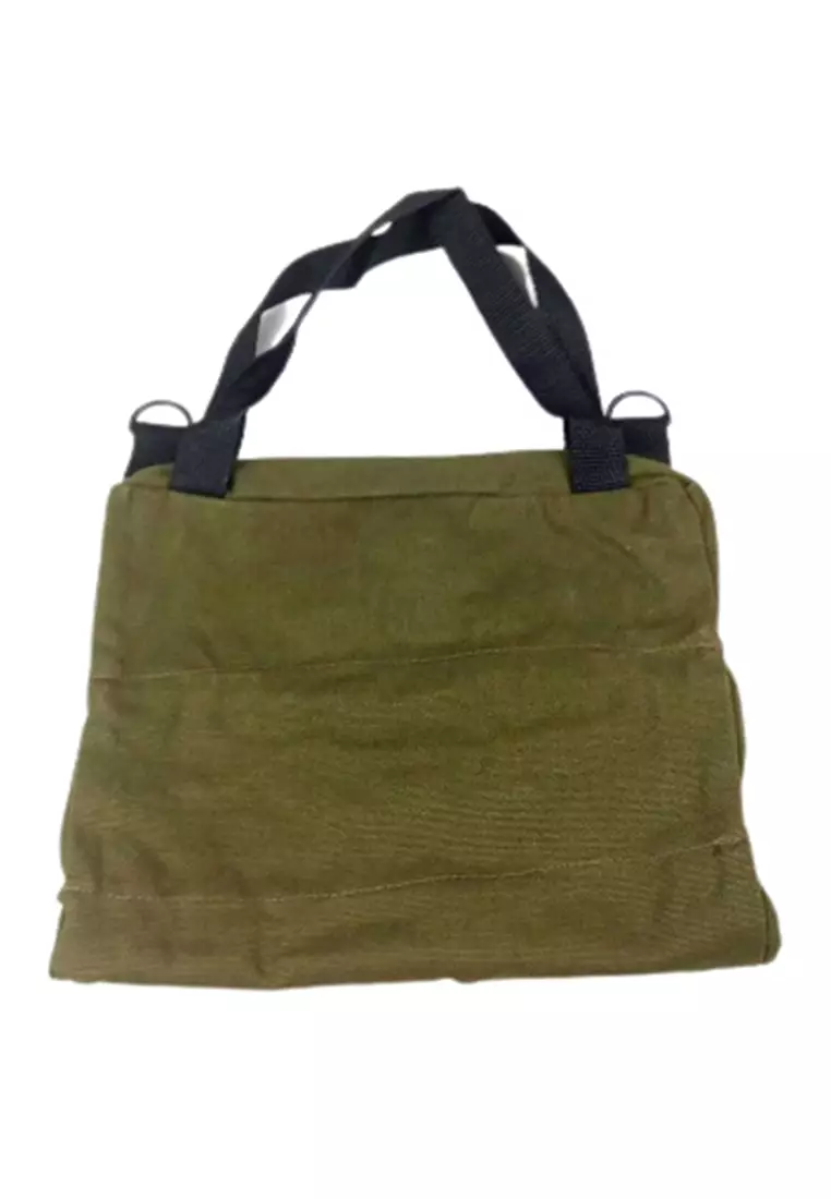 Stevie Tas Perkakas Serbaguna Roll Pouch Tool Bag Unisex Desain Portable Material Canvas ORIGINAL - Army Green