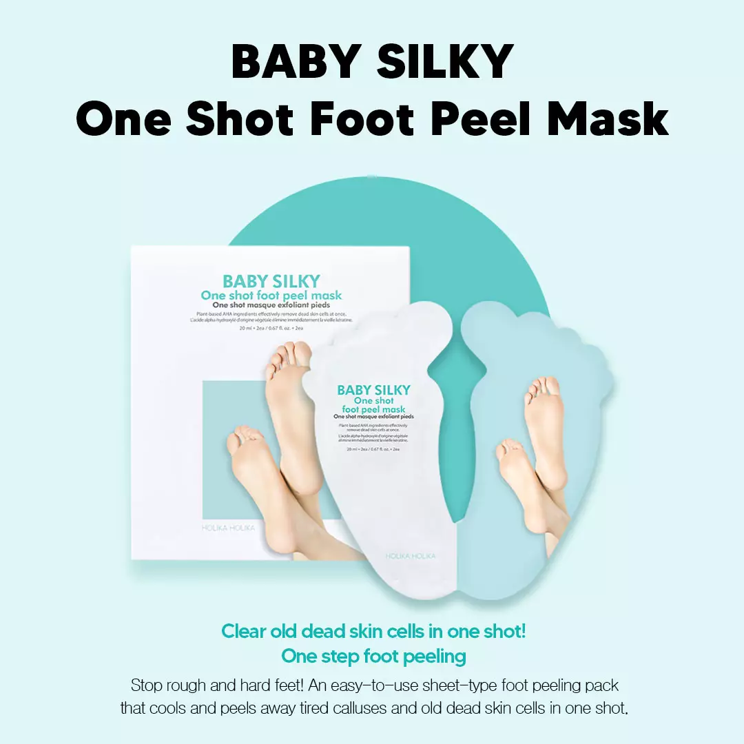 Holika Holika Baby Silky Foot One Shot Foot Peel Mask